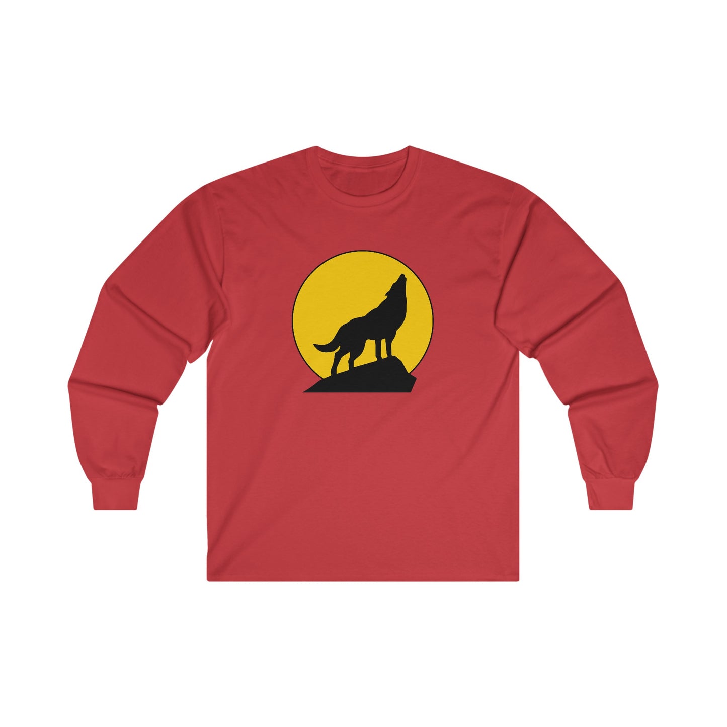 Wolf Howling - Long Sleeve Tee