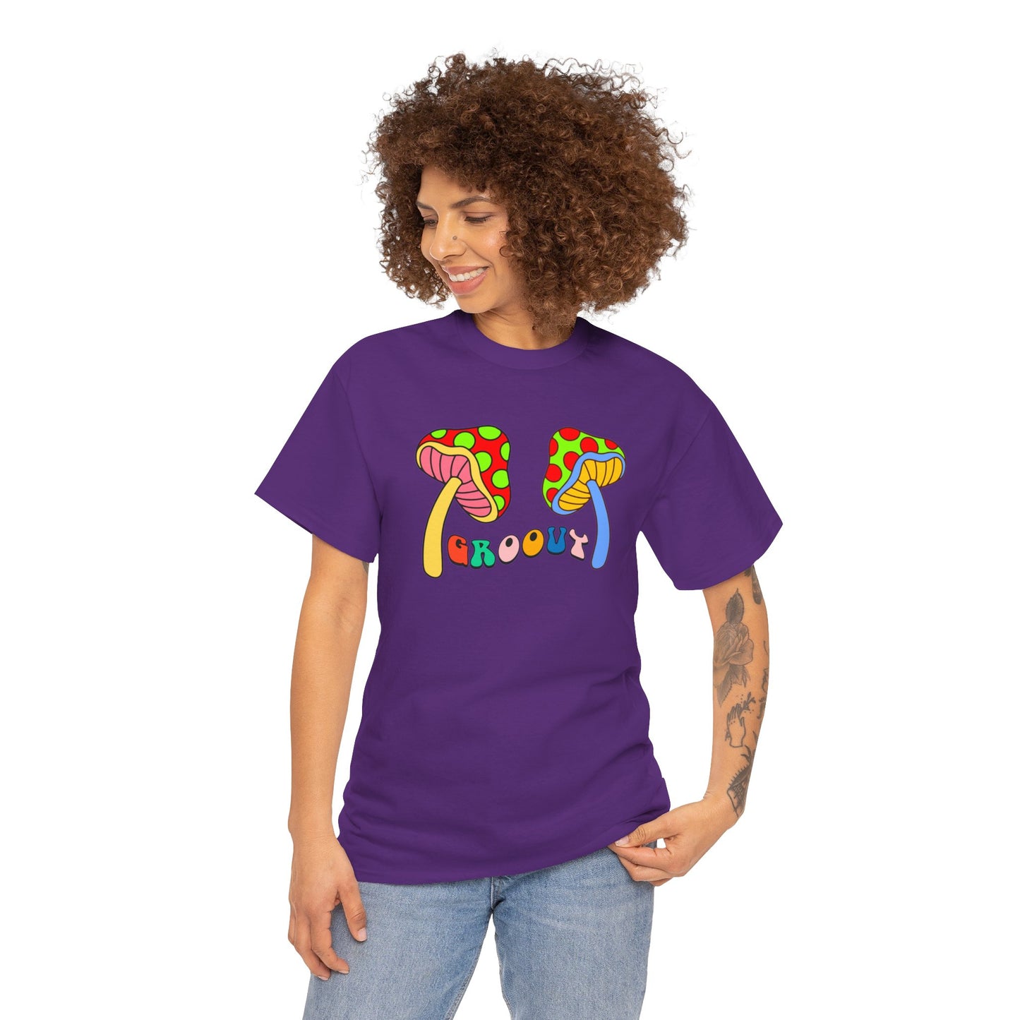 Groovy with Mushrooms T-shirt