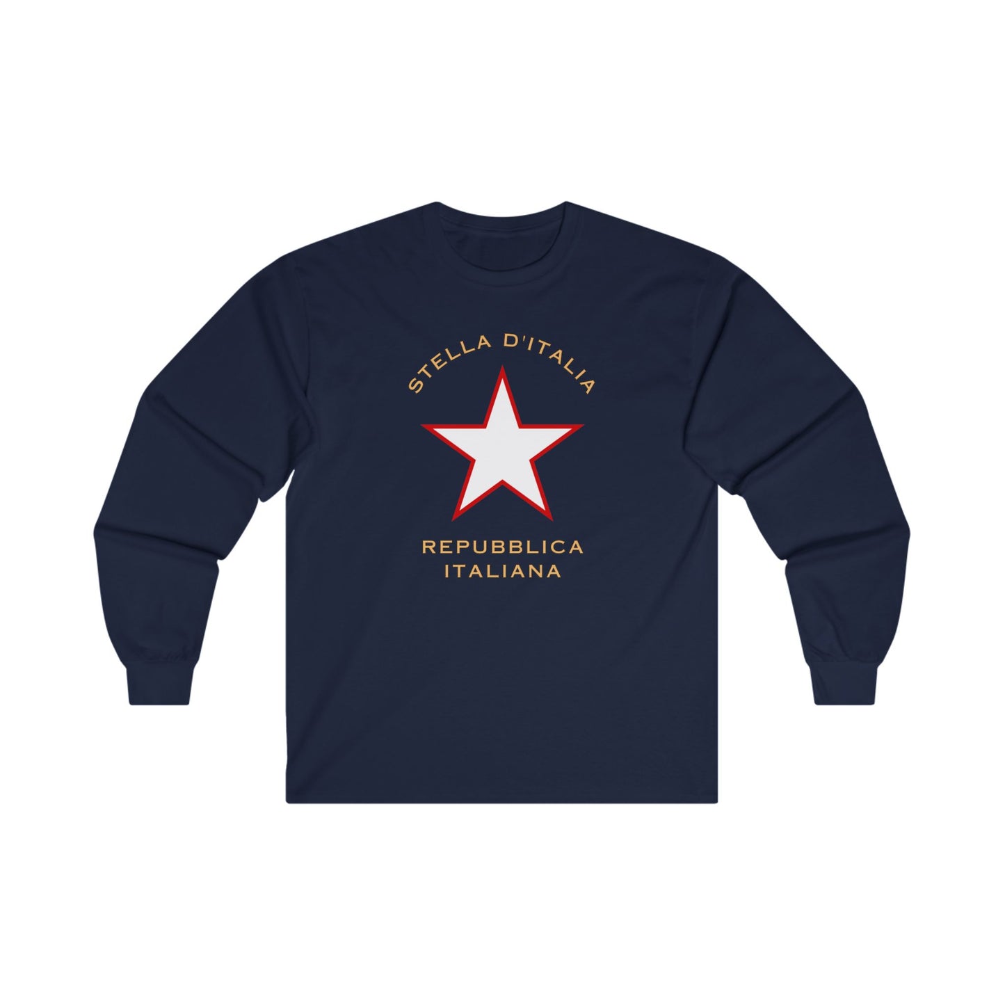 Stella d'Italia (Star of Italy) - Long Sleeve Tee