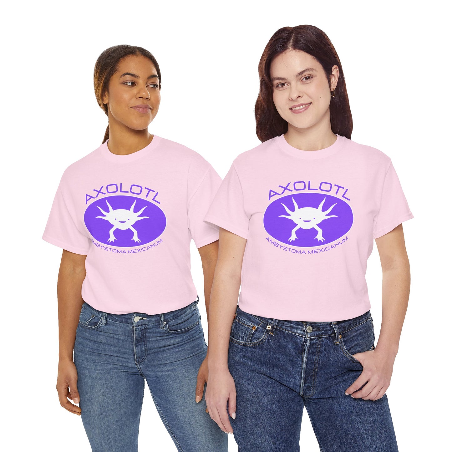 Axolotl with Scientific Name T-shirt