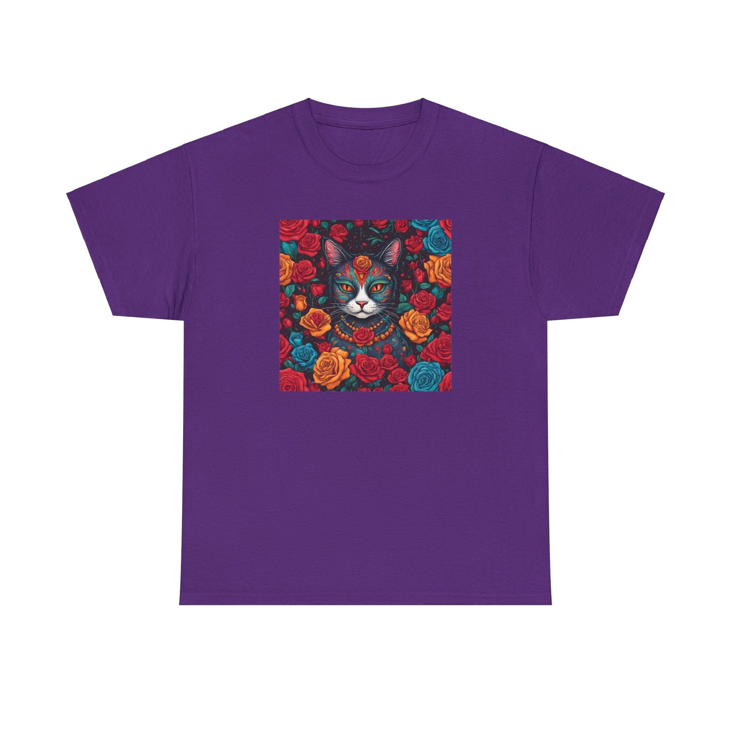 Day of the Dead Cat v4 T-shirt