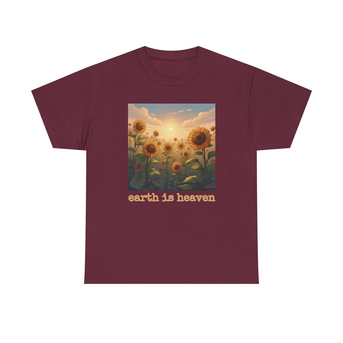 earth is heaven v2 T-shirt