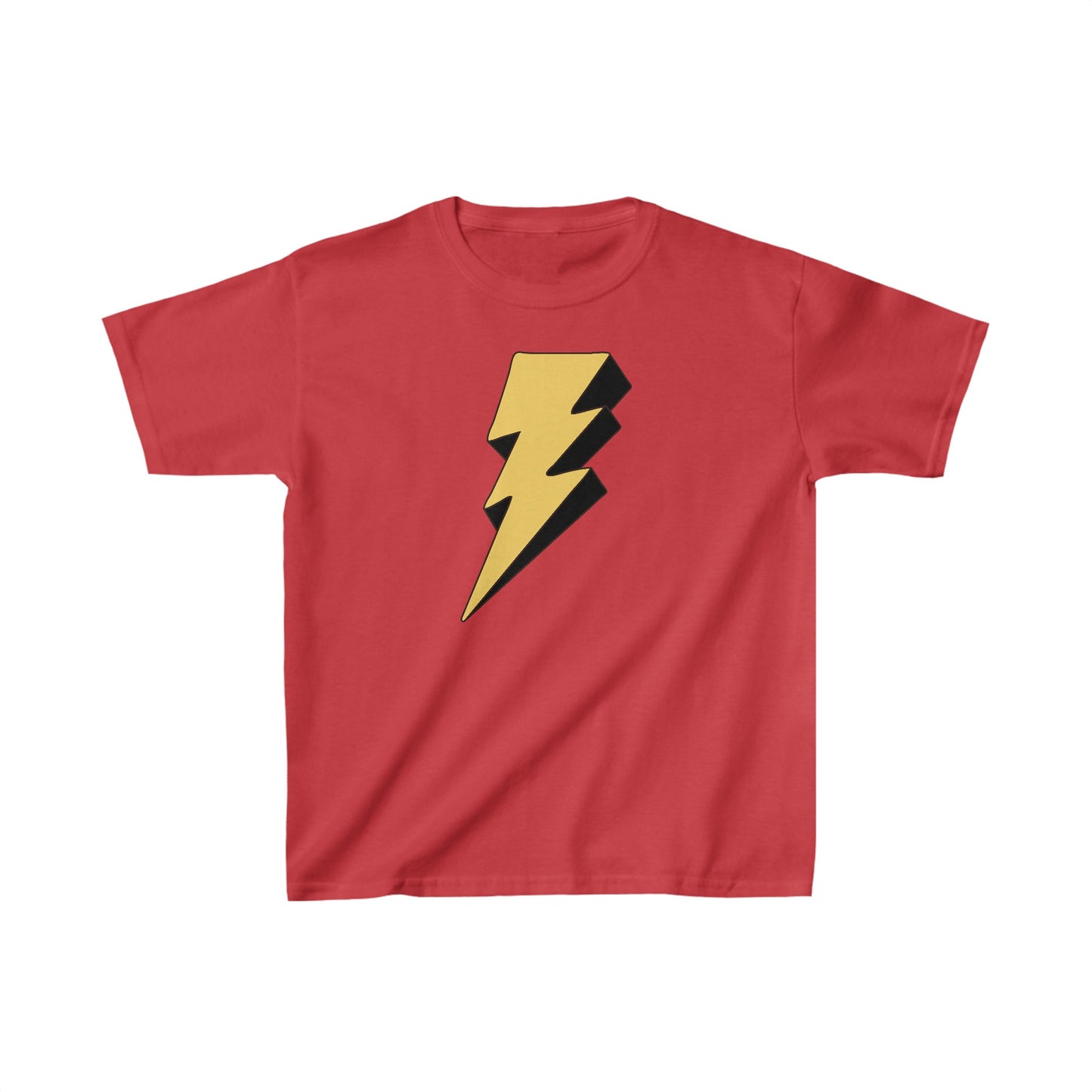 Lightning Bolt (3D) - Kids Heavy Cotton™ Tee