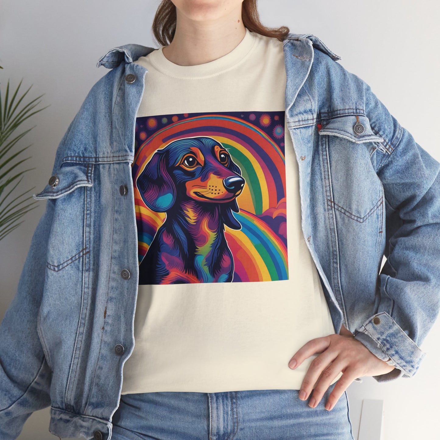 Psychedelic Dachshund T-shirt