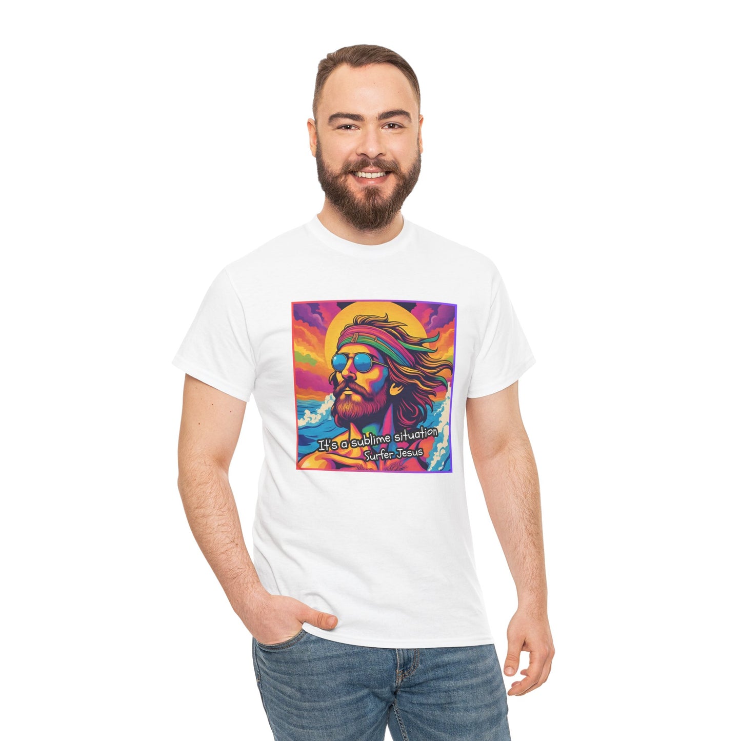 It's a sublime situation -   Surfer Jesus - T-shirt