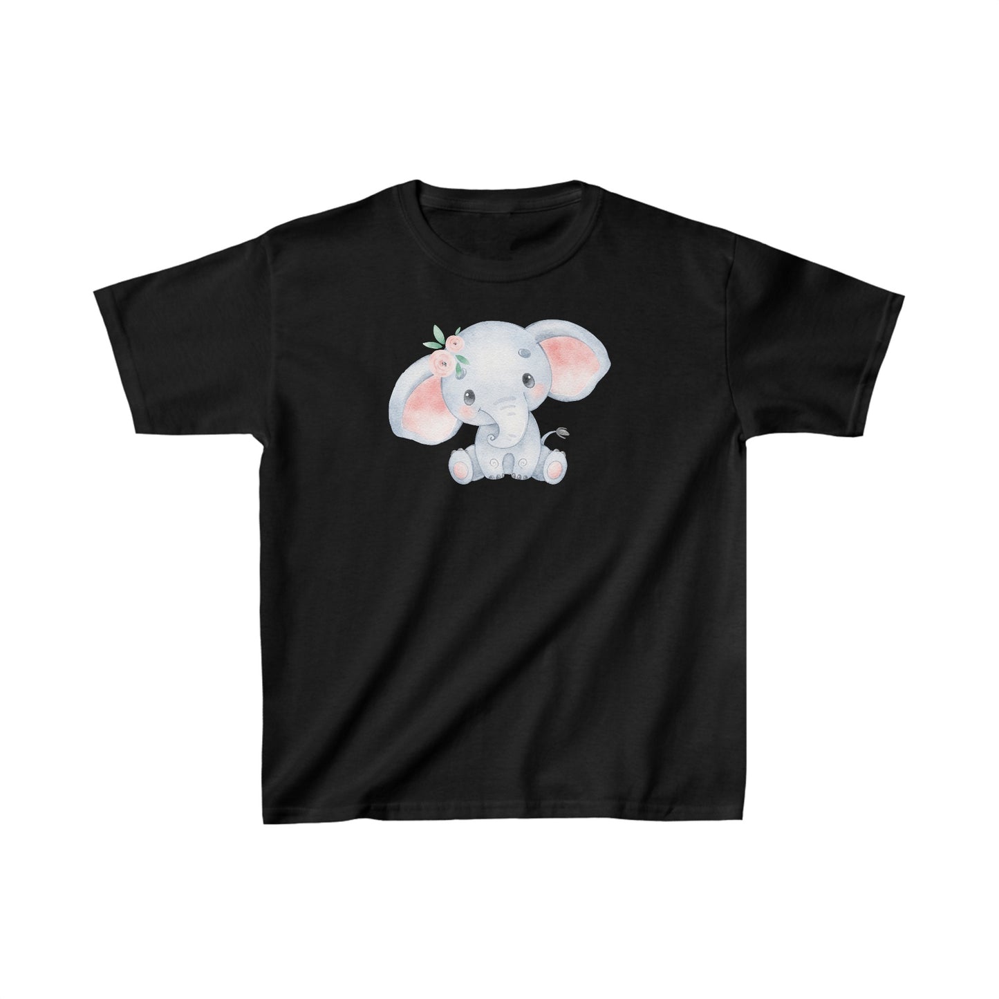 Little Baby Elephant - Kids Heavy Cotton™ Tee