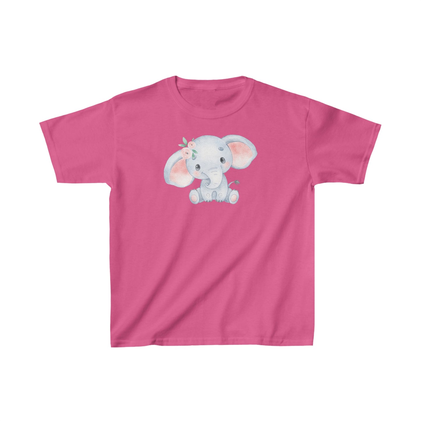 Little Baby Elephant - Kids Heavy Cotton™ Tee