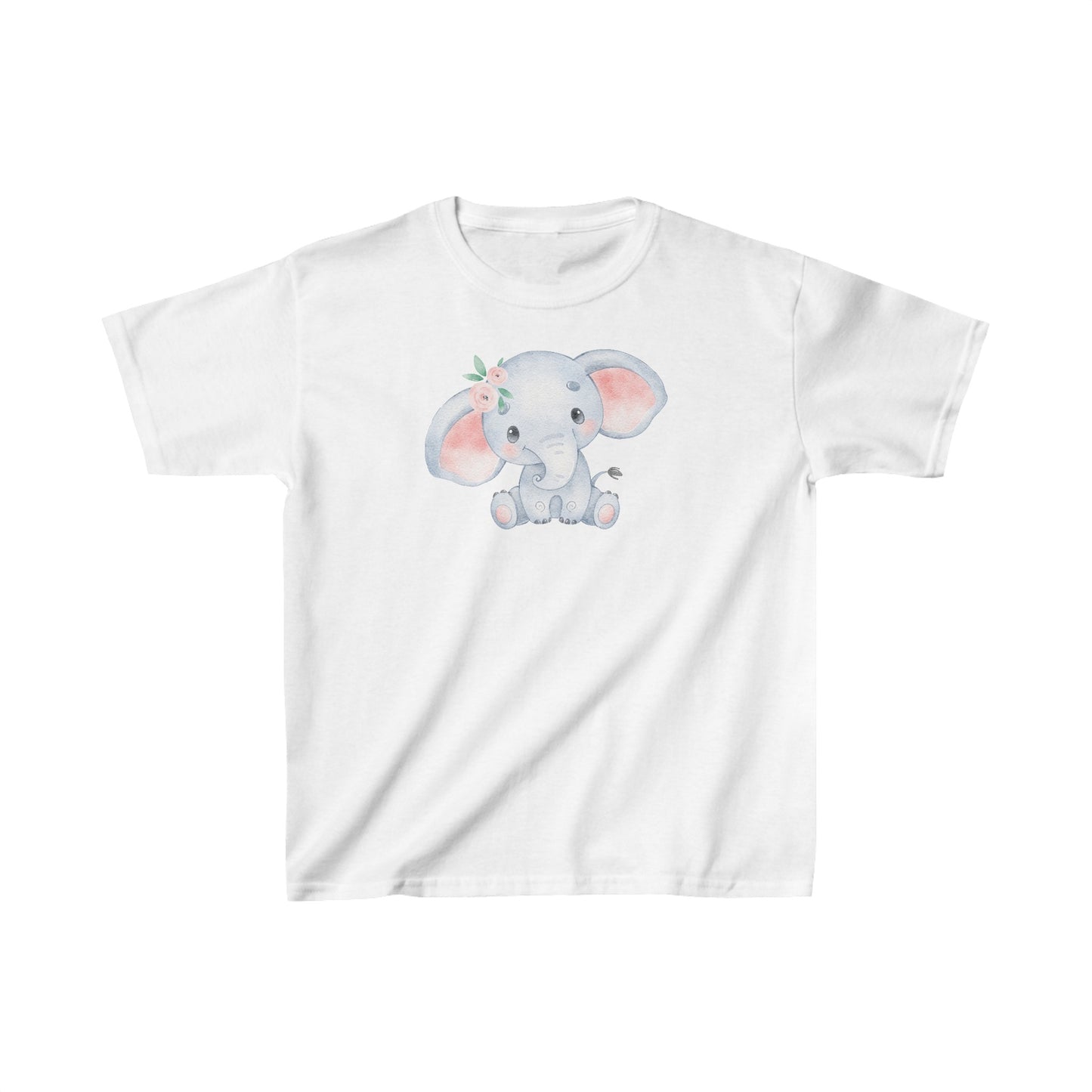 Little Baby Elephant - Kids Heavy Cotton™ Tee