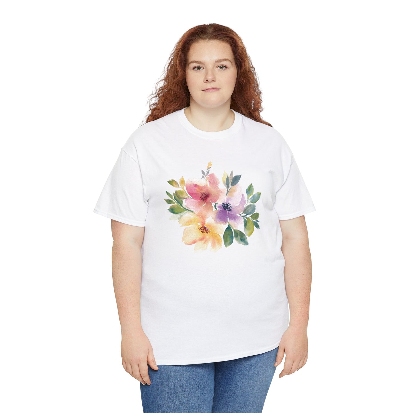 Bouquet Pastel Flowers T-shirt