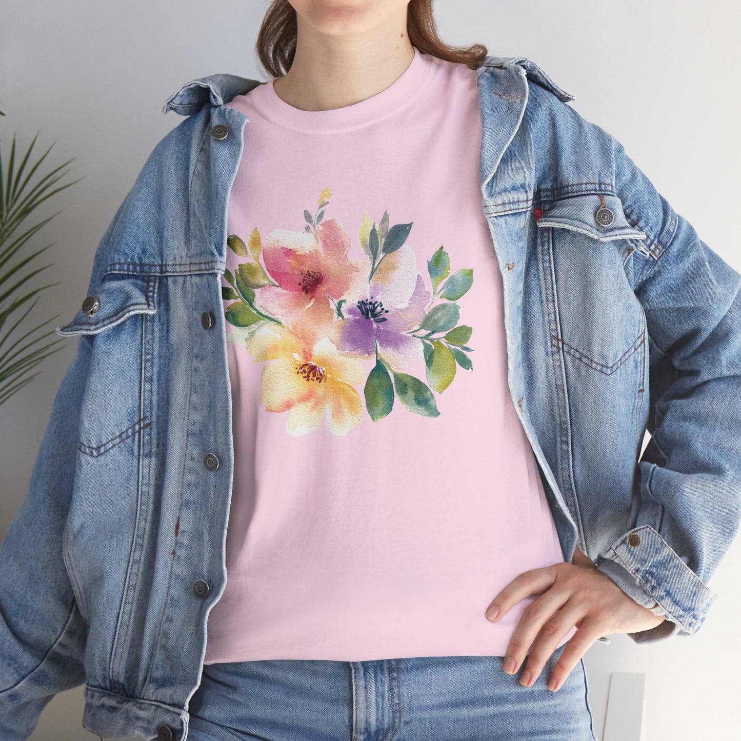 Bouquet Pastel Flowers T-shirt