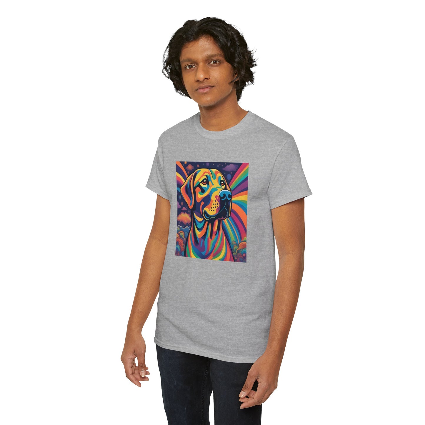 Psychedelic Labrador Retriever T-shirt