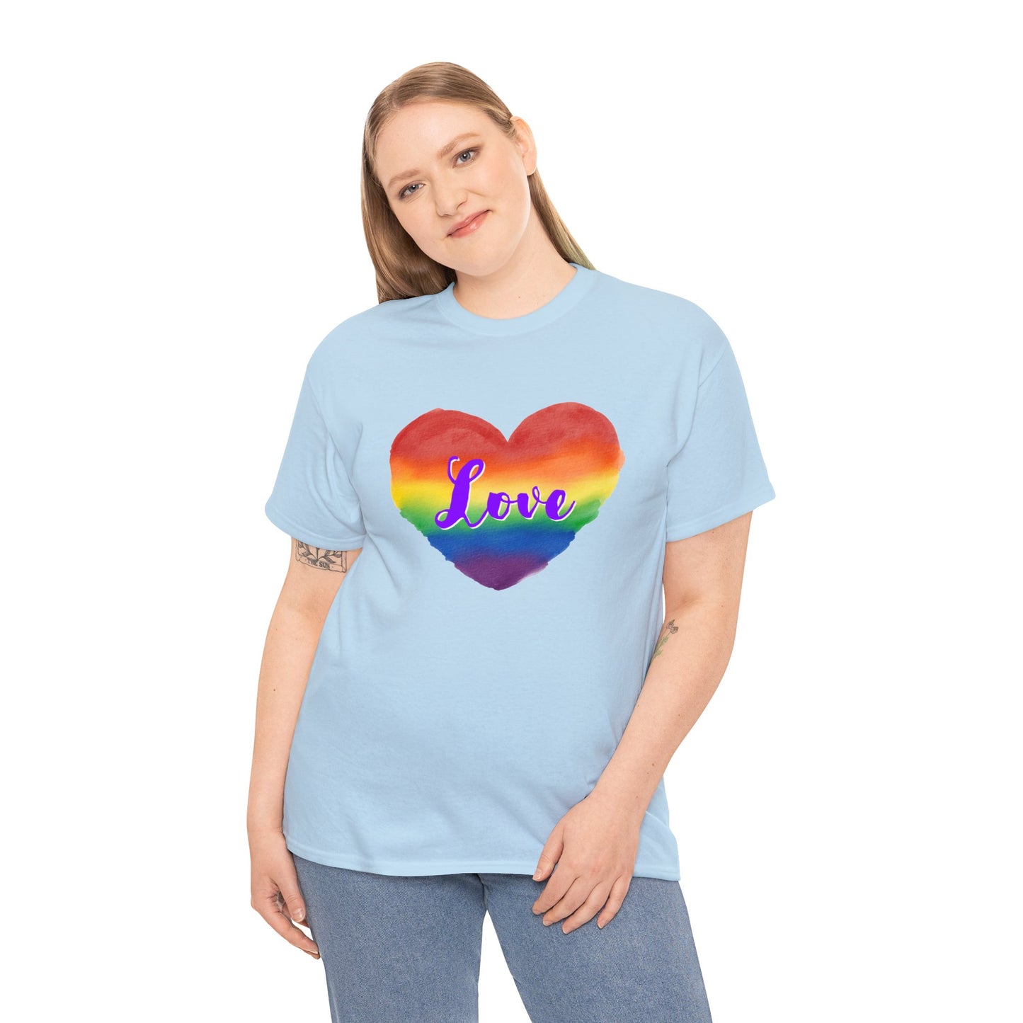 Pride Love Heart T-shirt