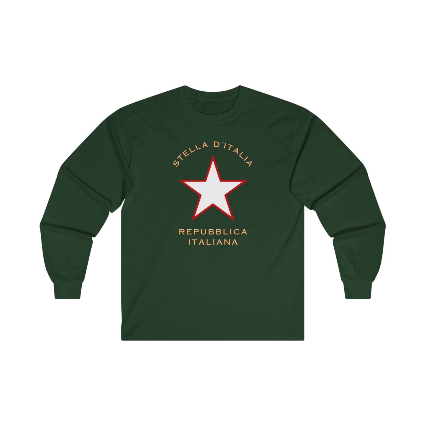 Stella d'Italia (Star of Italy) - Long Sleeve Tee