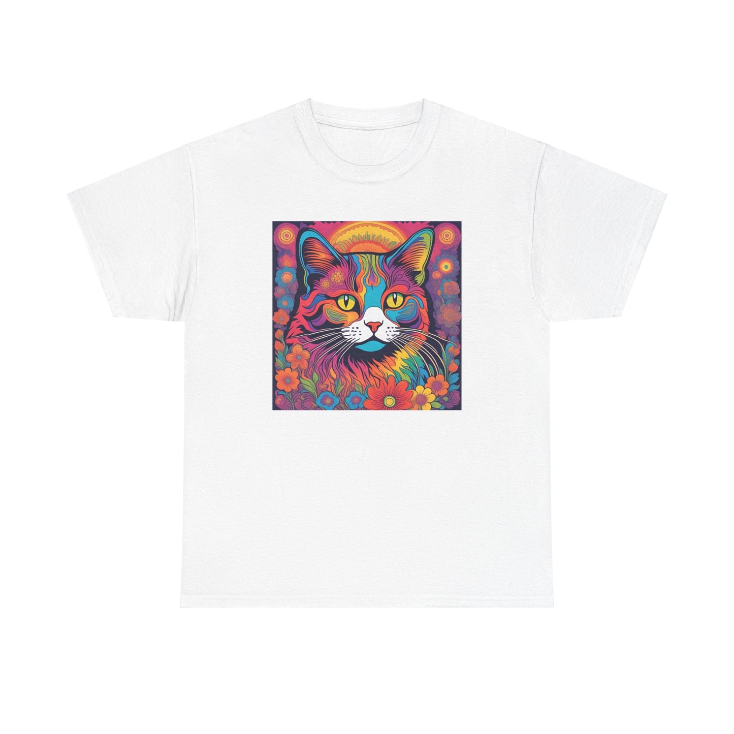 Psychedelic Cat T-shirt