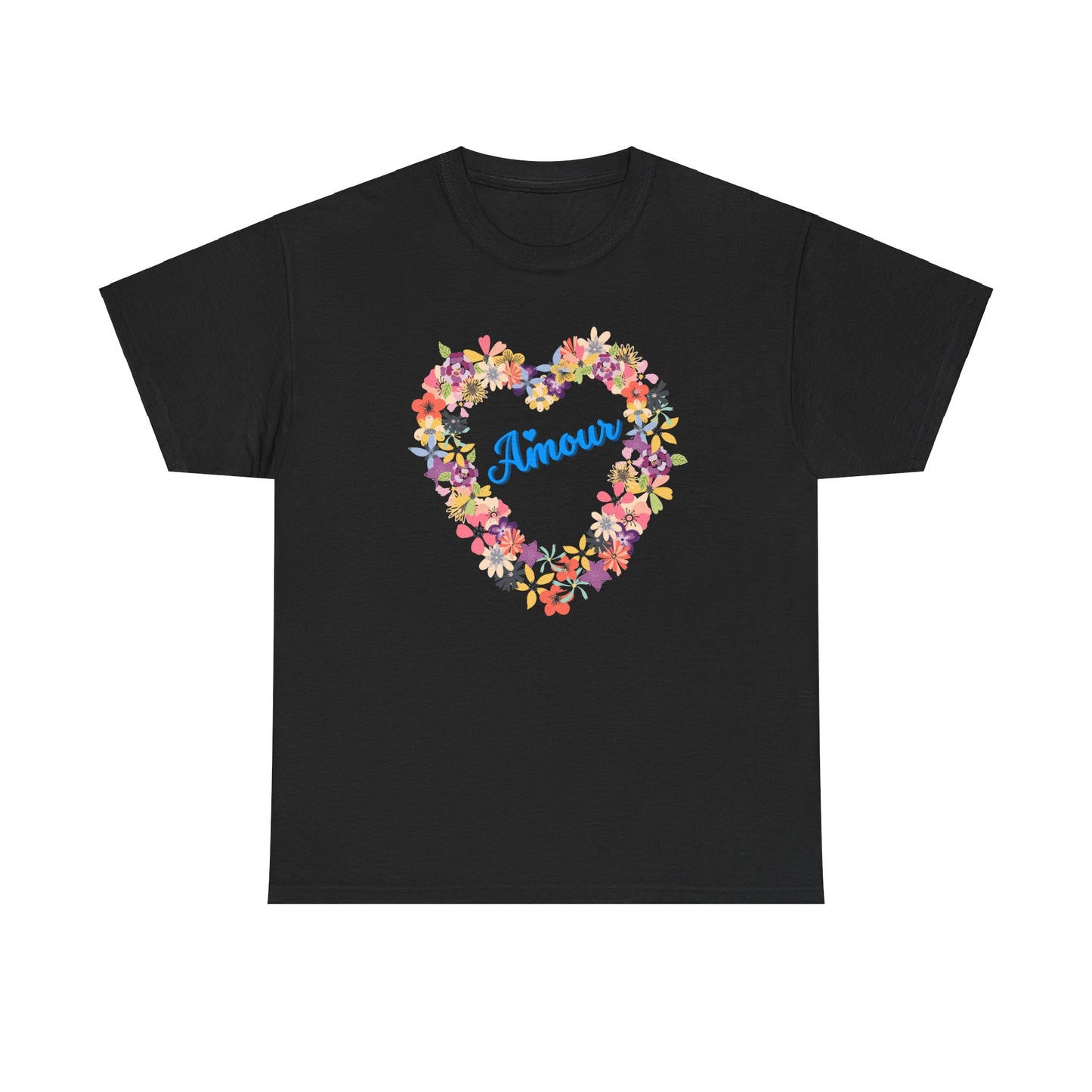 Amour with Flower Heart T-shirt