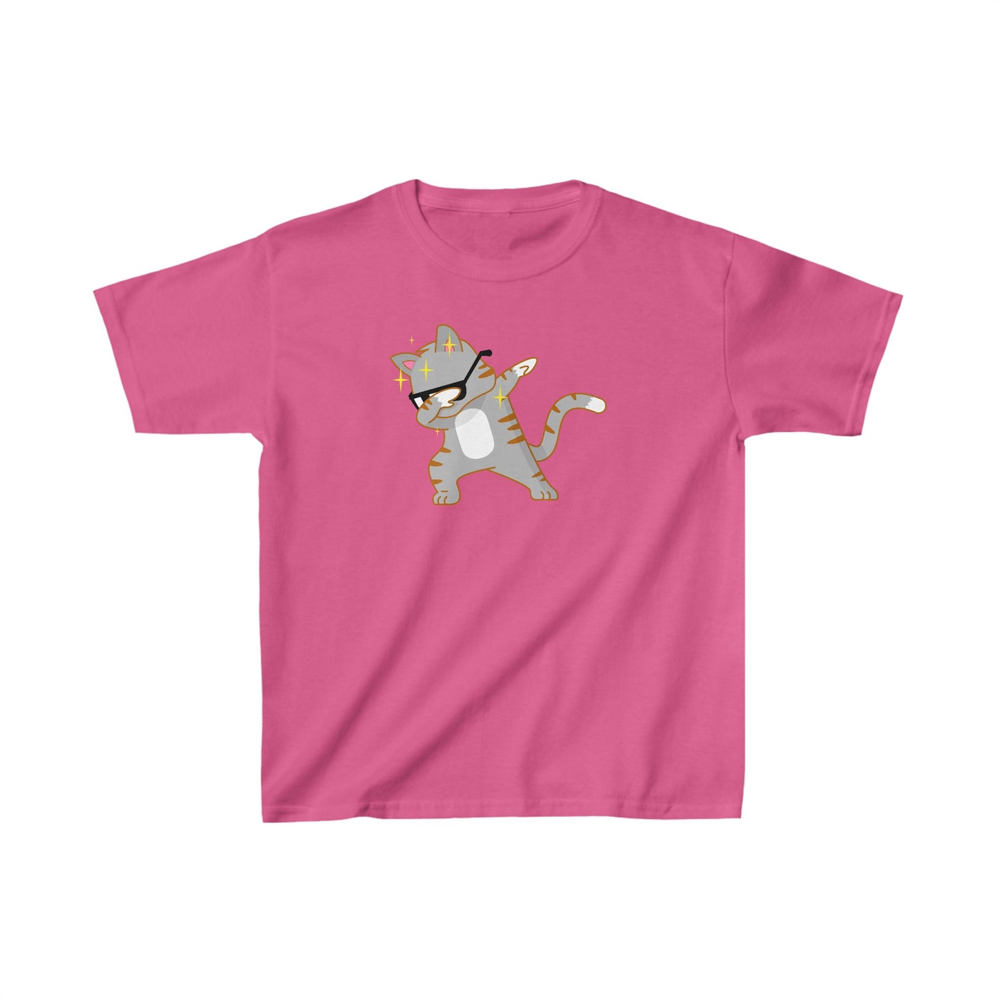 Cat Dabbing - Kids Heavy Cotton™ Tee