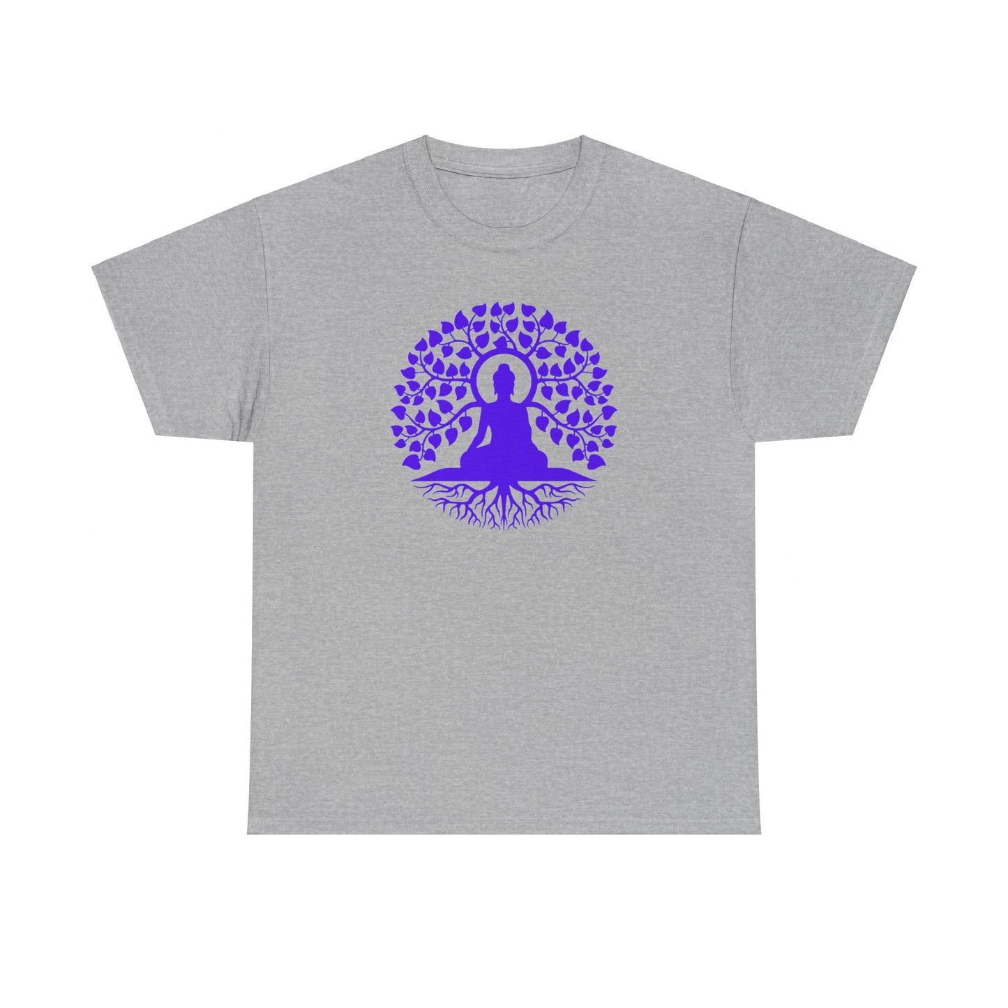 Buddha meditating under Bodhi Tree T-shirt