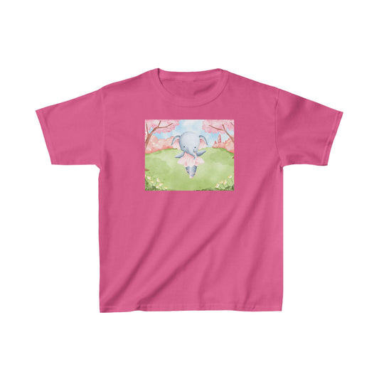 Ballet Elephant - Kids Heavy Cotton™ Tee