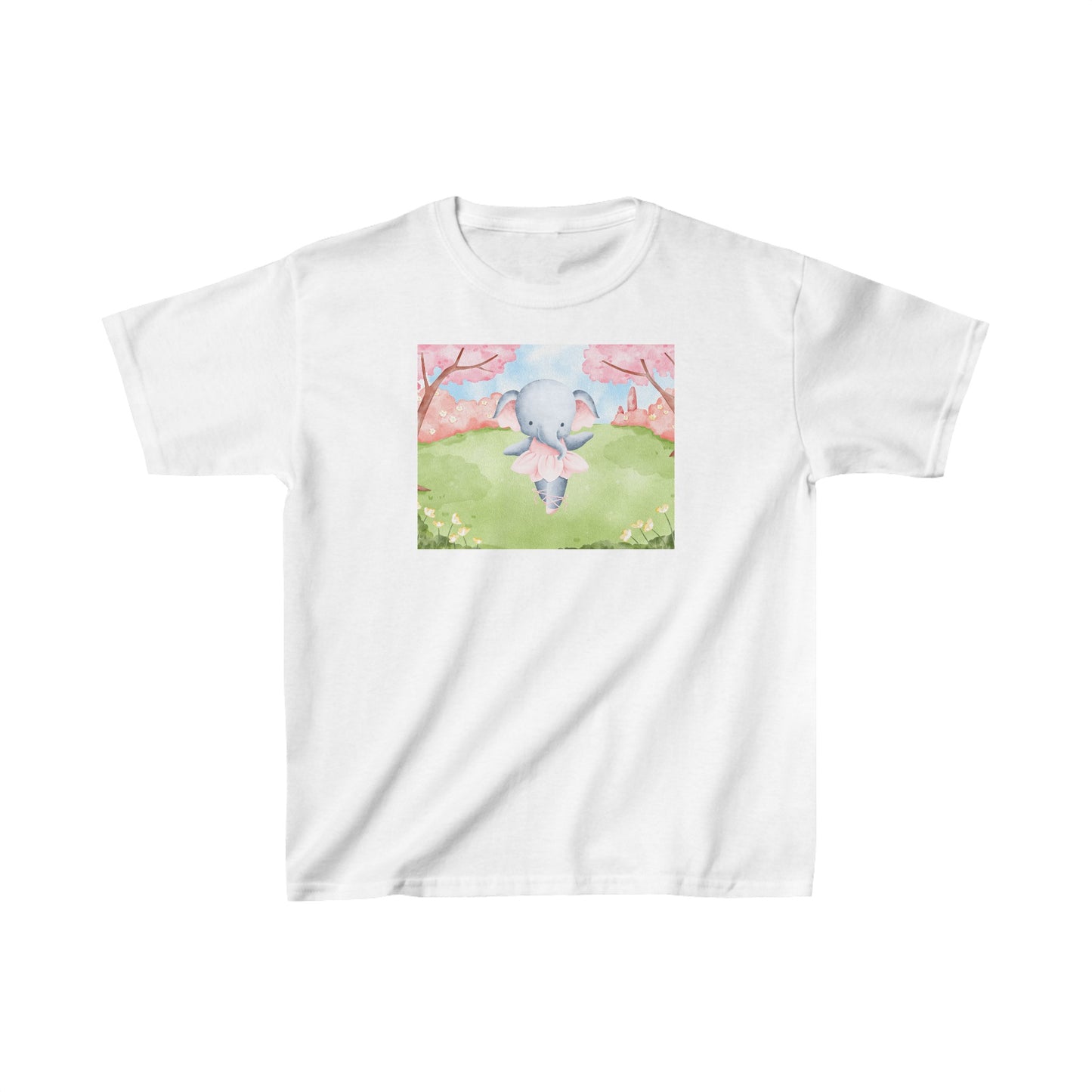 Ballet Elephant - Kids Heavy Cotton™ Tee