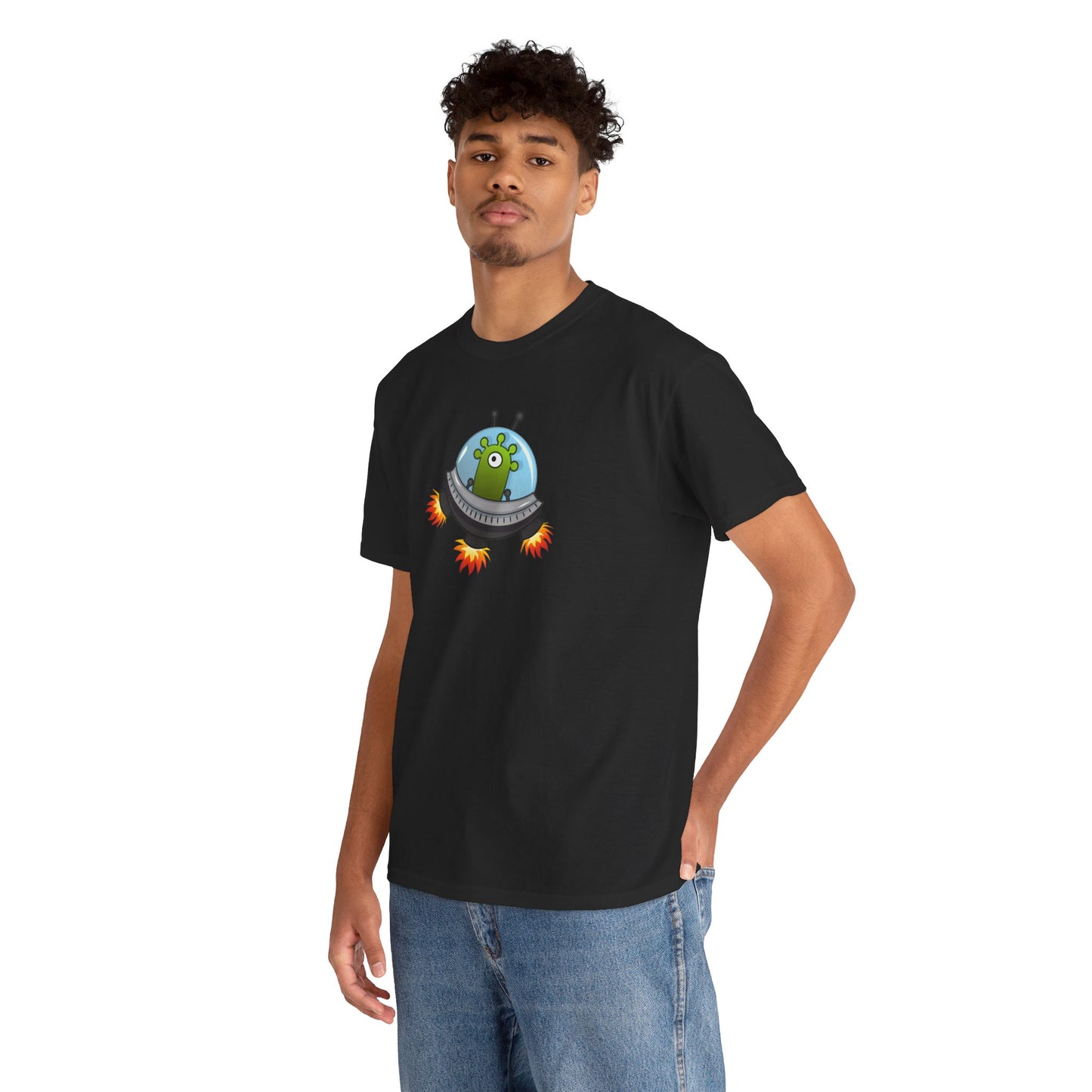 Flying Saucer Alien T-shirt