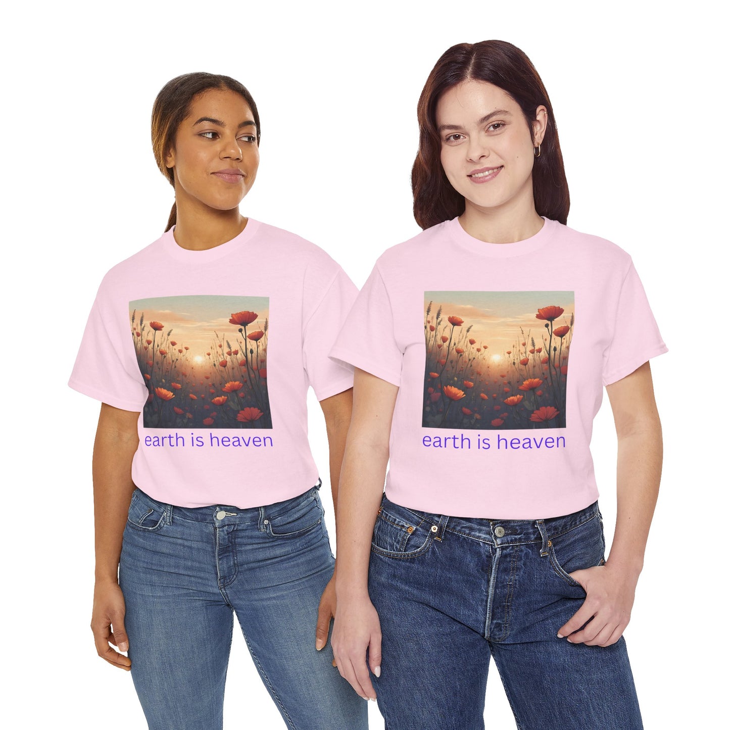 earth is heaven v4 T-shirt