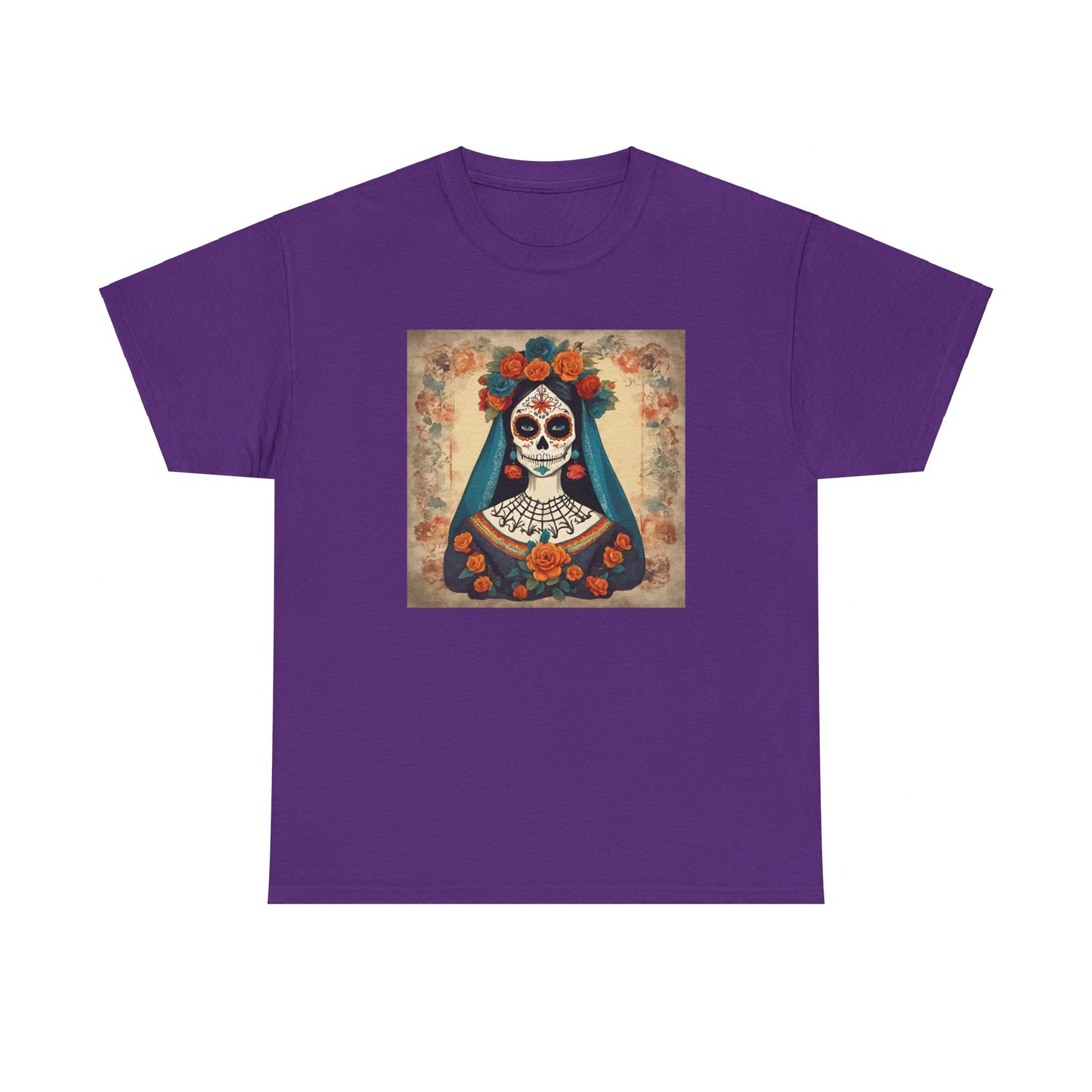 Day of the Dead - Antique La Calavera Catrina (the Elegant Skull) v1 T-shirt