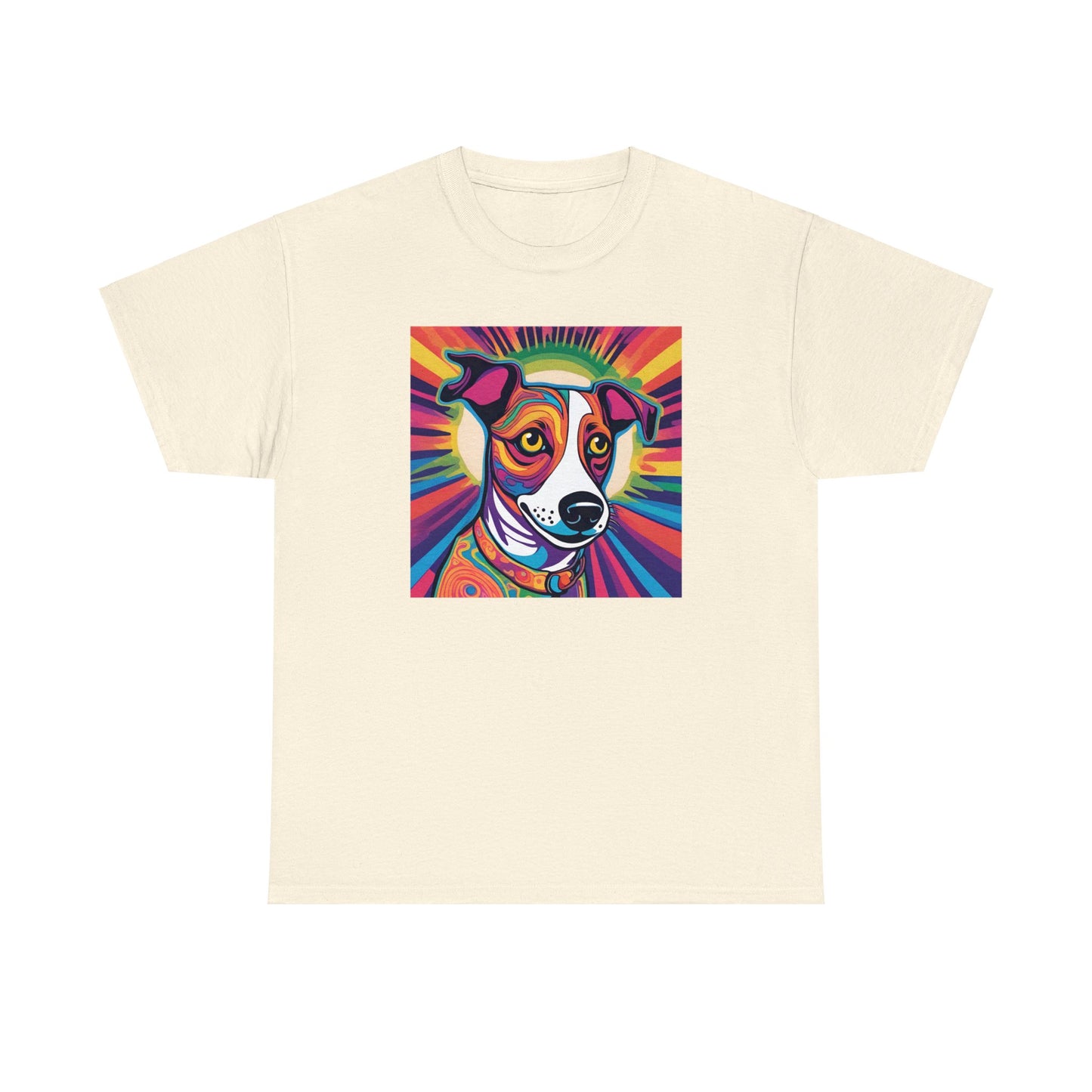 Psychedelic Jack Russell T-shirt