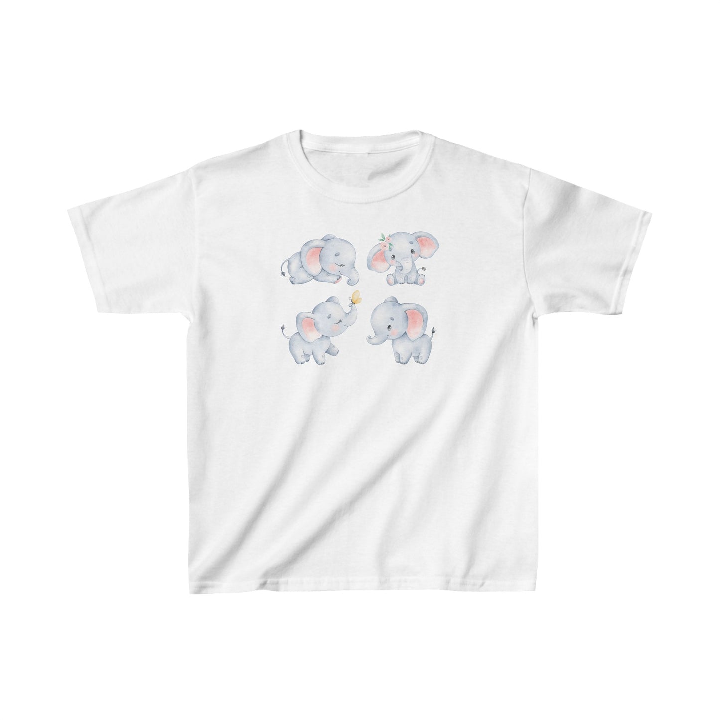 Little Baby Elephants - Kids Heavy Cotton™ Tee