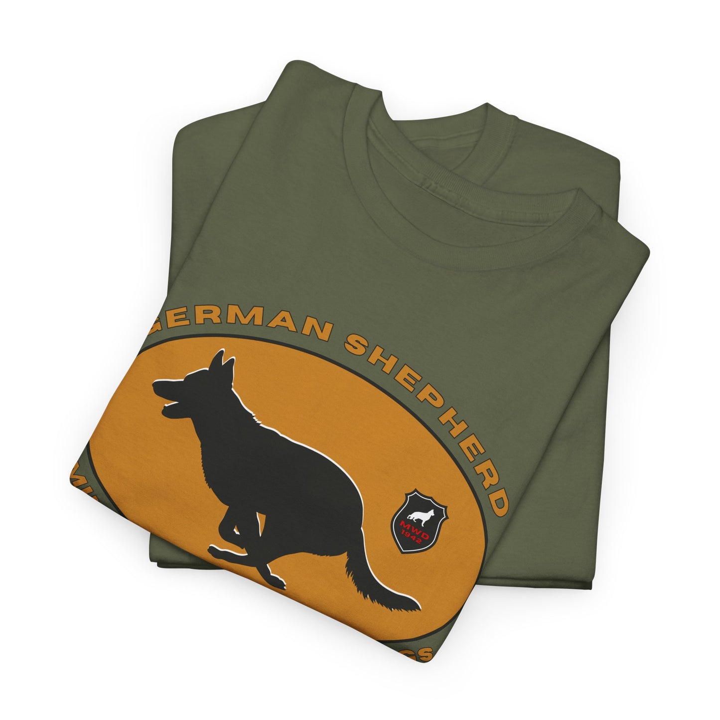 German Shepherd - Military Working Dogs - T-shirt