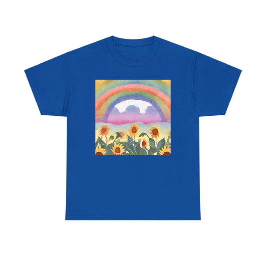 Sunflowers & Rainbow v3 T-shirt