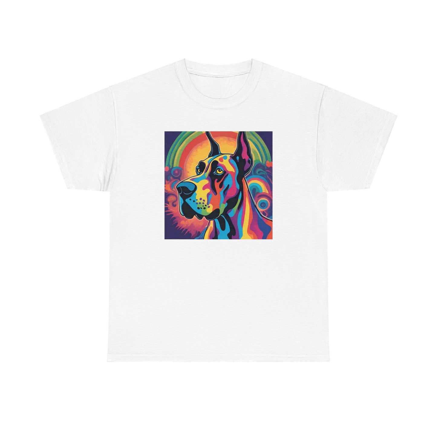 Psychedelic Great Dane T-shirt