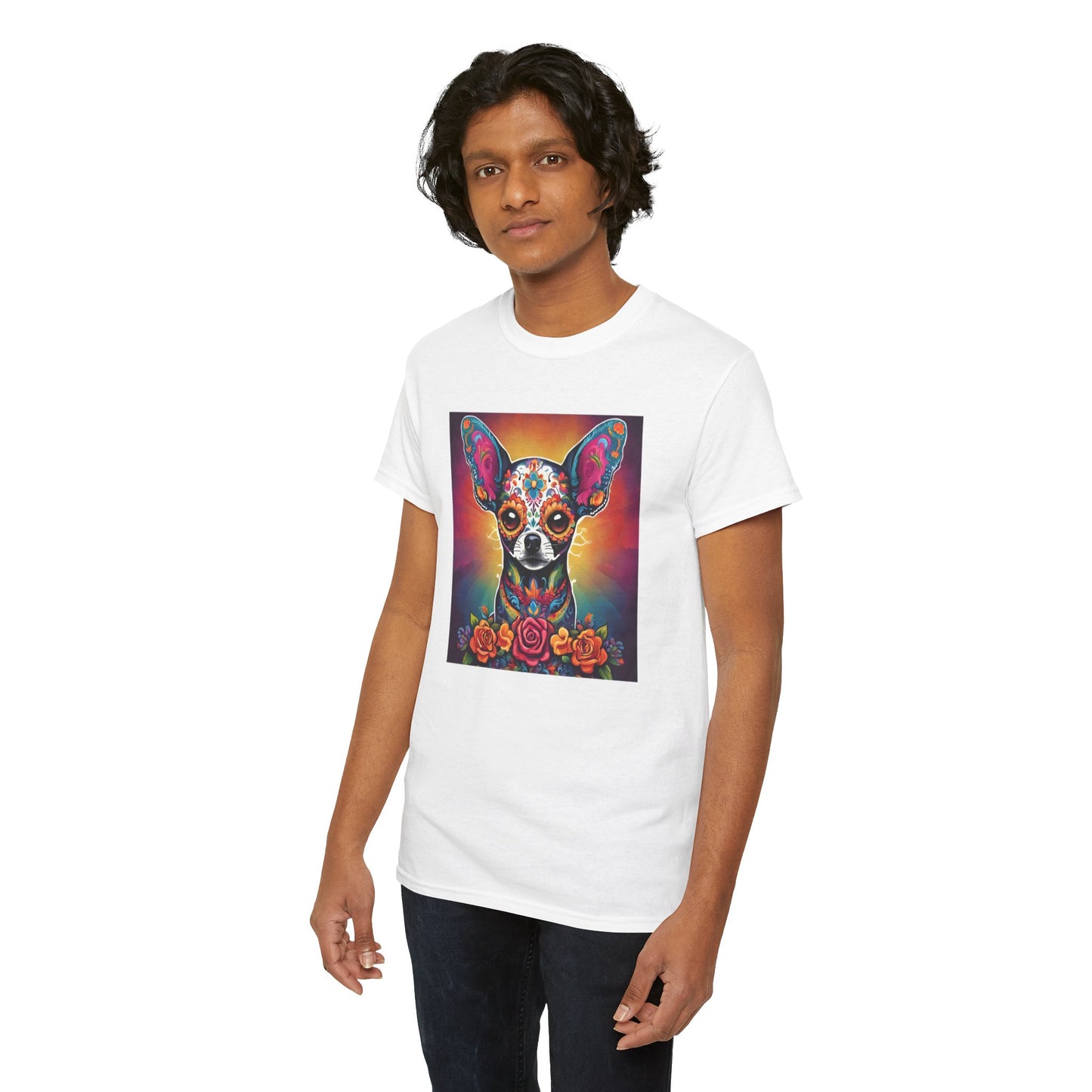 Day of the Dead Chihuahua T-shirt