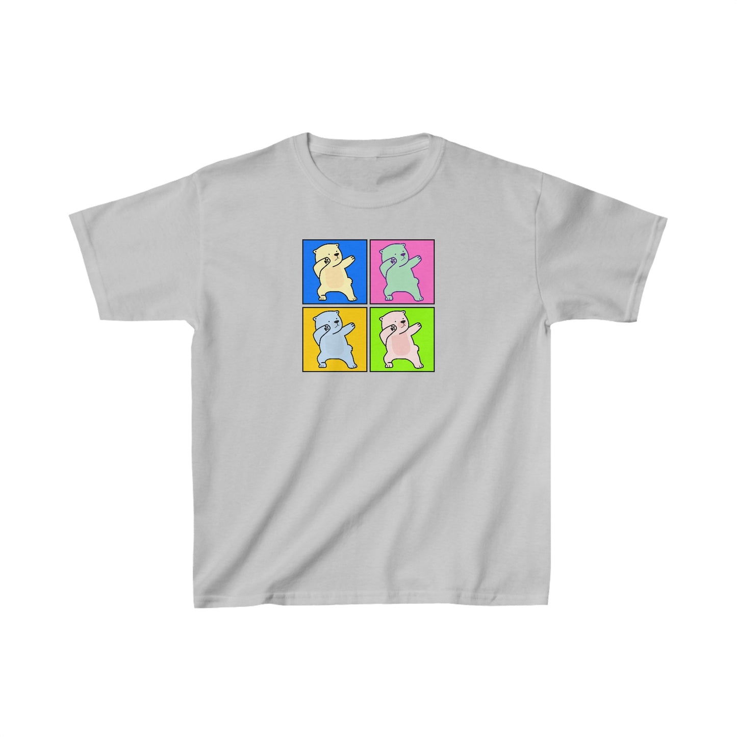 Teddy Bear Dabbing - Kids Heavy Cotton™ Tee