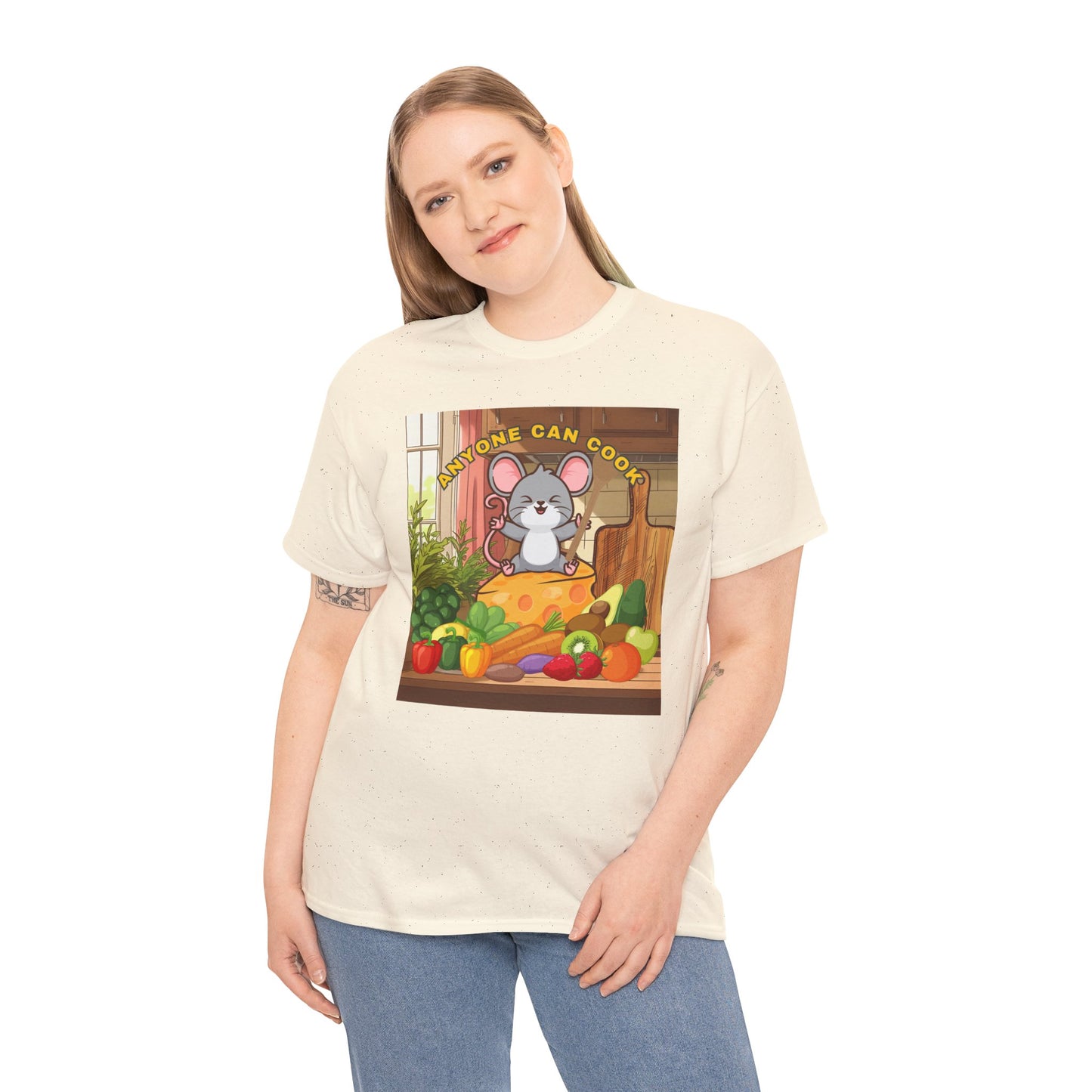 Anyone Can Cook (by Berk - age 9) T-shirt