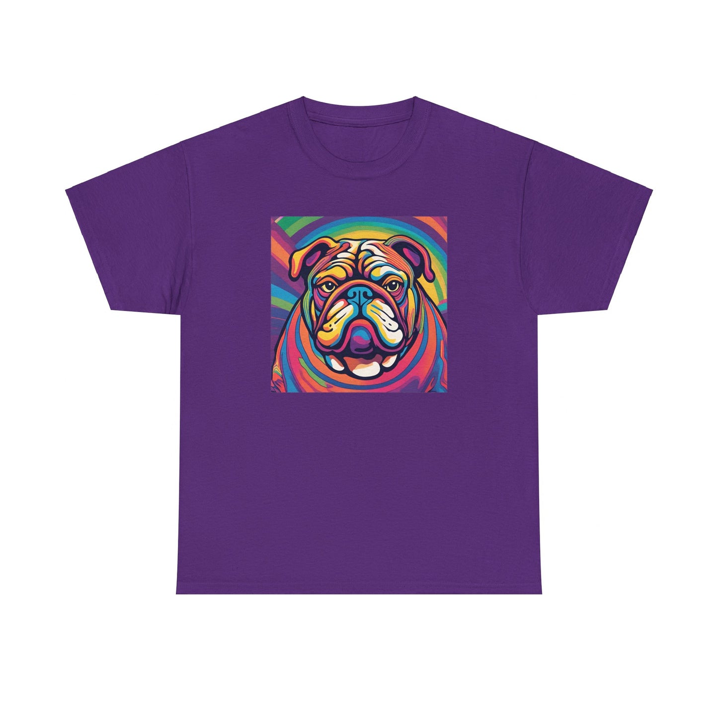 Psychedelic Bulldog T-shirt