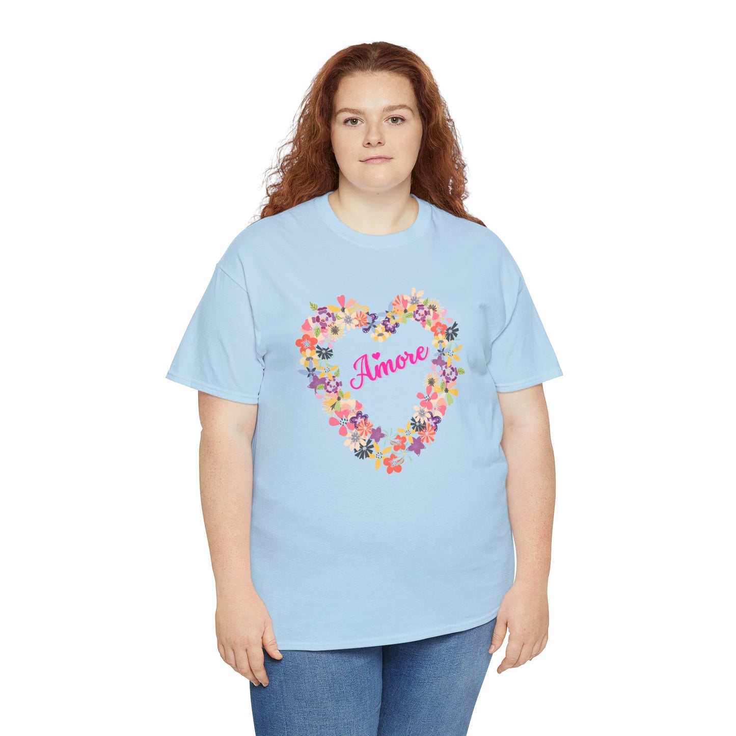 Amore with Flower Heart T-shirt