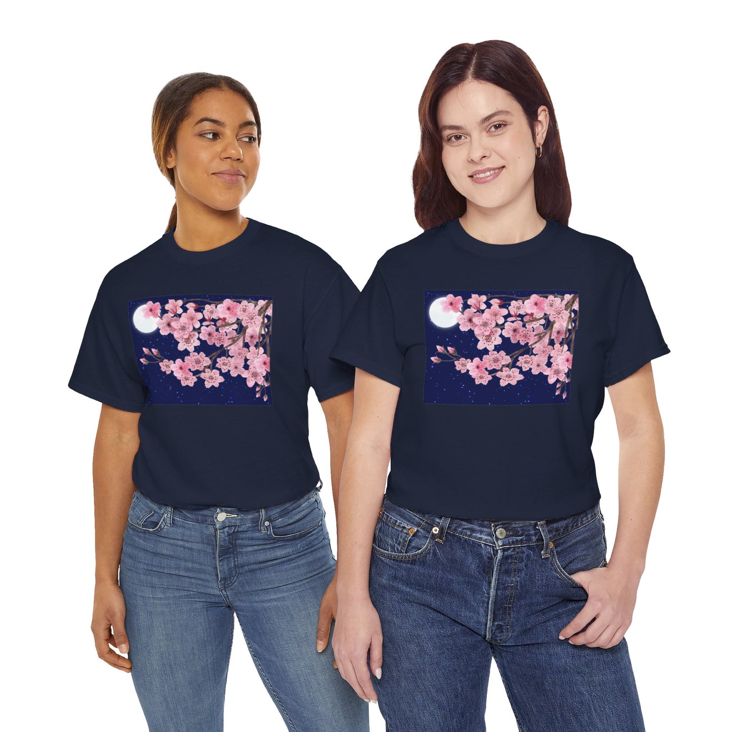 Cherry Blossoms at Night T-shirt