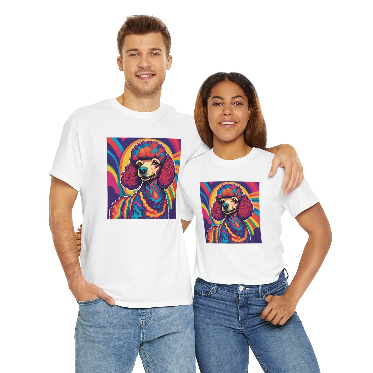 Psychedelic Poodle T-shirt