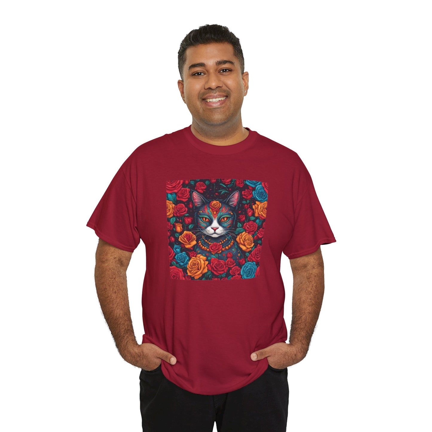 Day of the Dead Cat v4 T-shirt