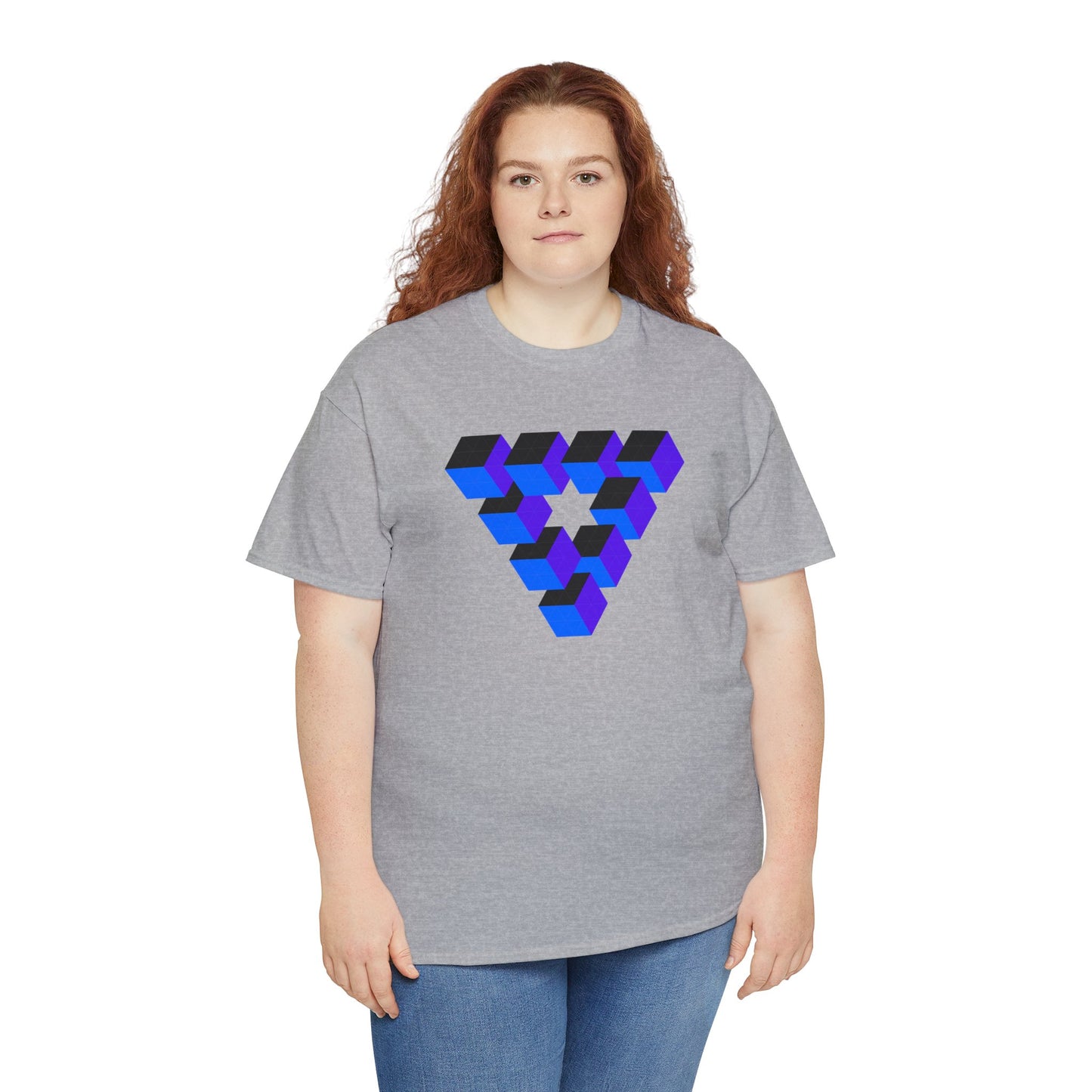 Cube Abstract T-shirt