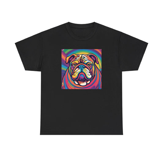 Psychedelic Bulldog T-shirt