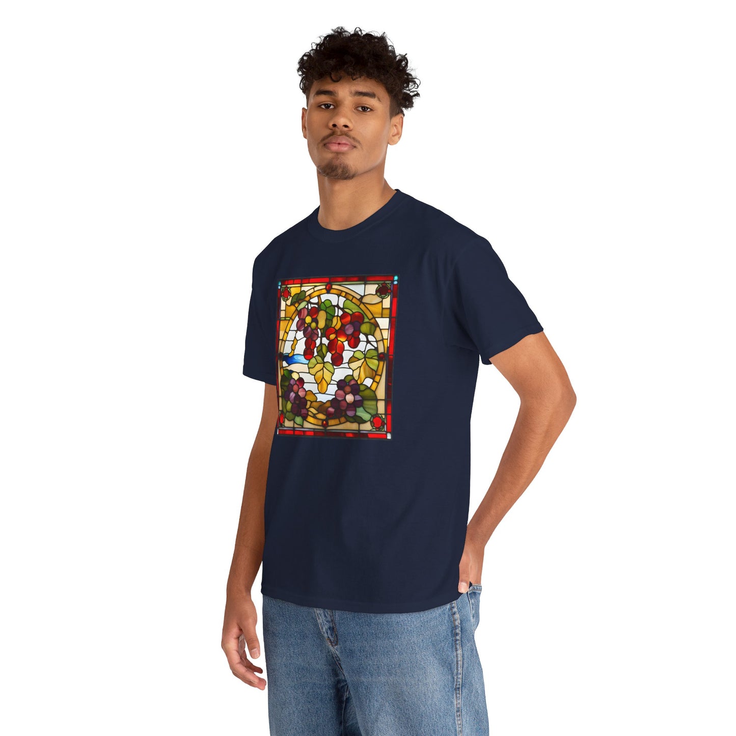 Grapes Stained Glass T-shirt