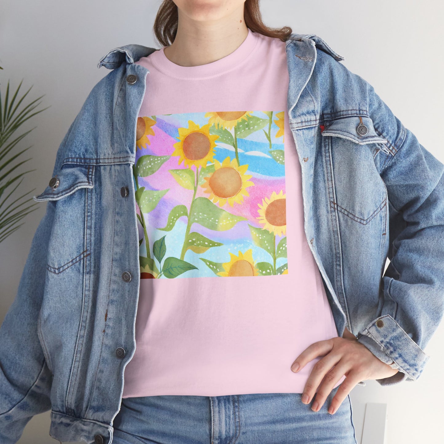 Sunflowers & Rainbow v2 T-shirt