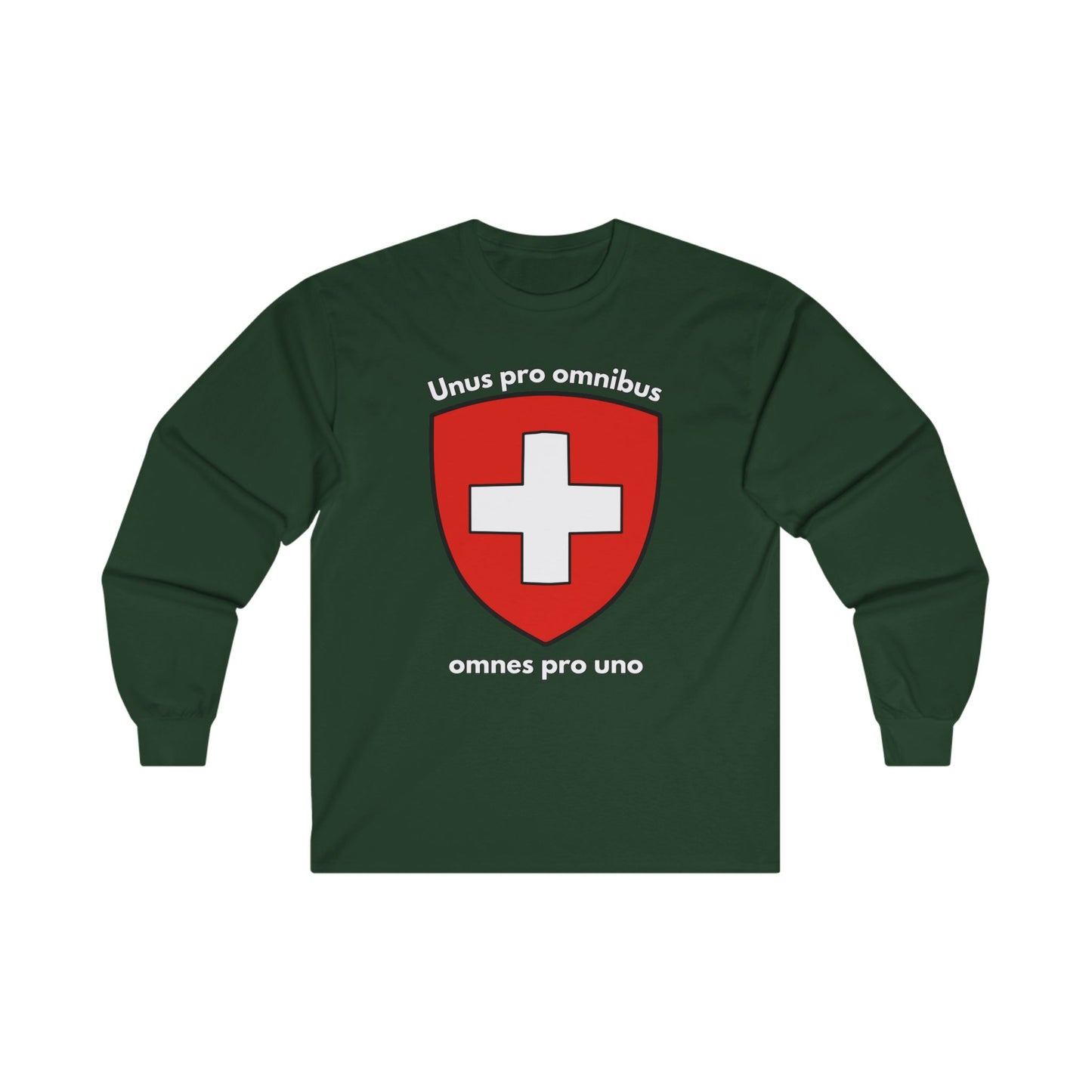 Switzerland "One for all, all for one" - Long Sleeve Tee