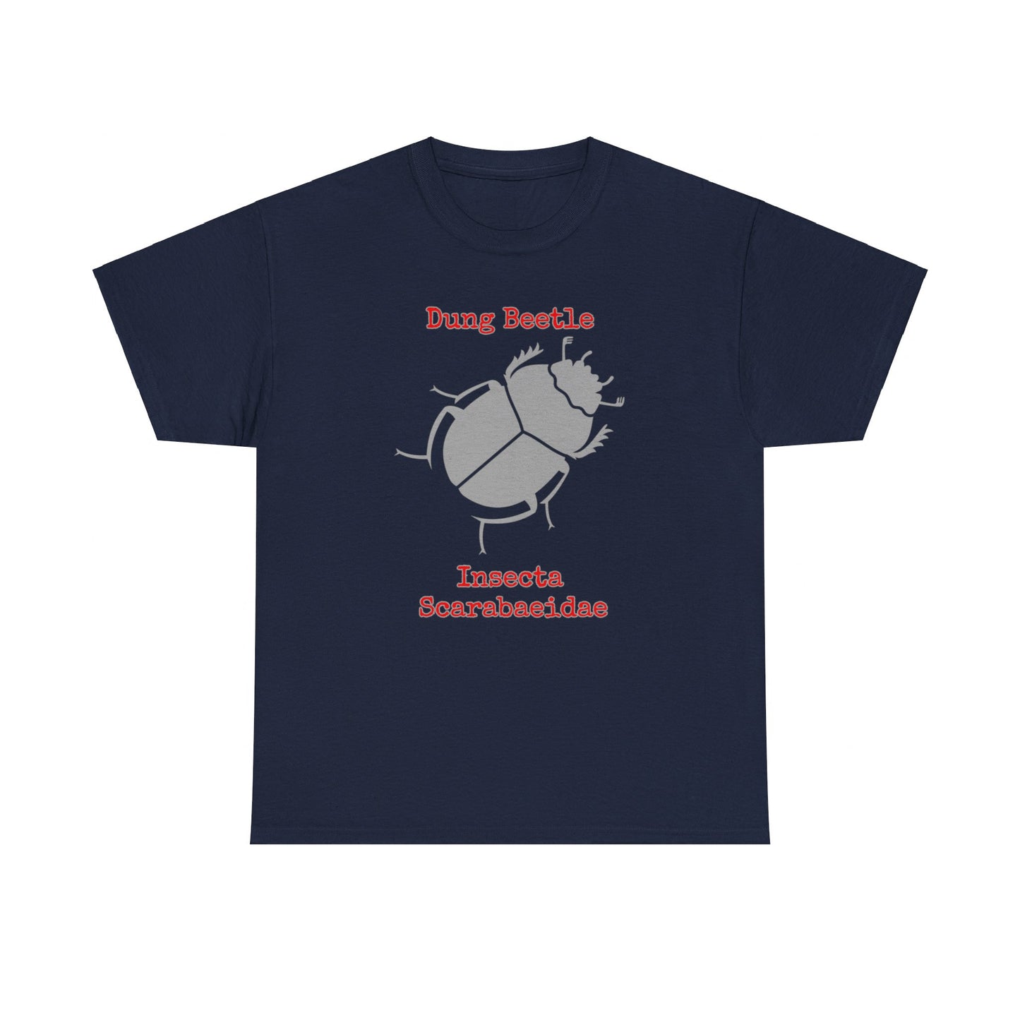 Dung Beetle with Scientific Names T-shirt