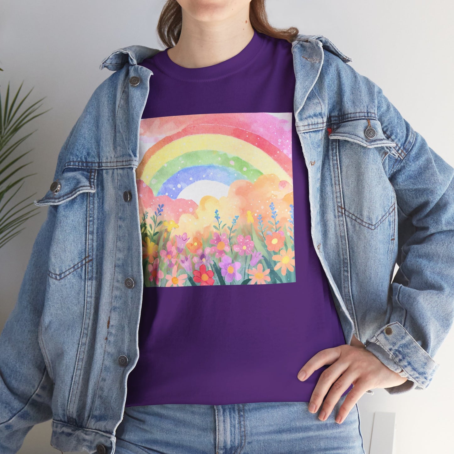 Rainbow Garden v4 T-shirt