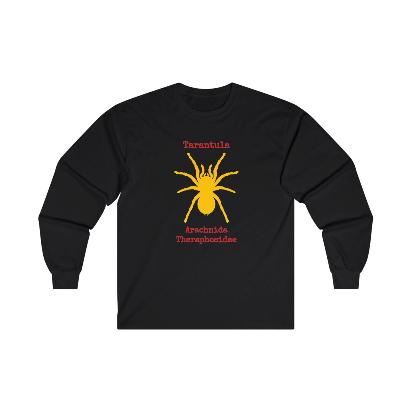 Tarantula with Scientific Names - Long Sleeve Tee