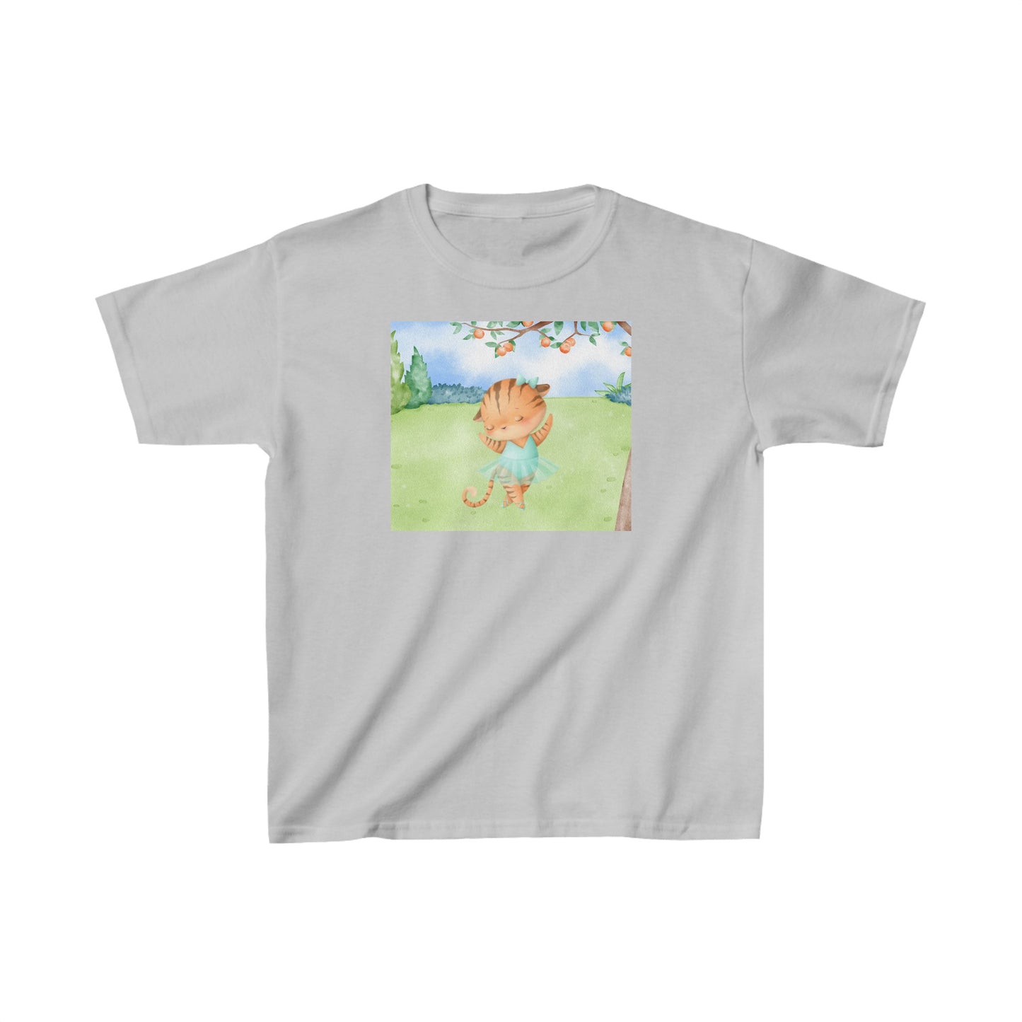 Ballet Kitty - Kids Heavy Cotton™ Tee