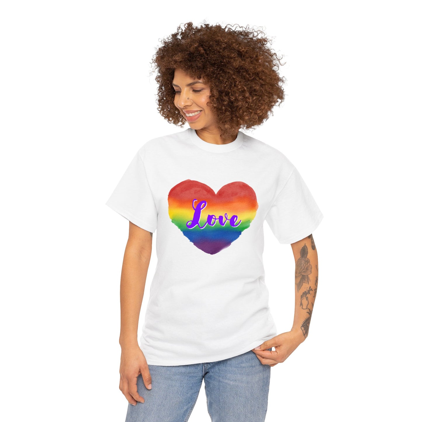 Pride Love Heart T-shirt