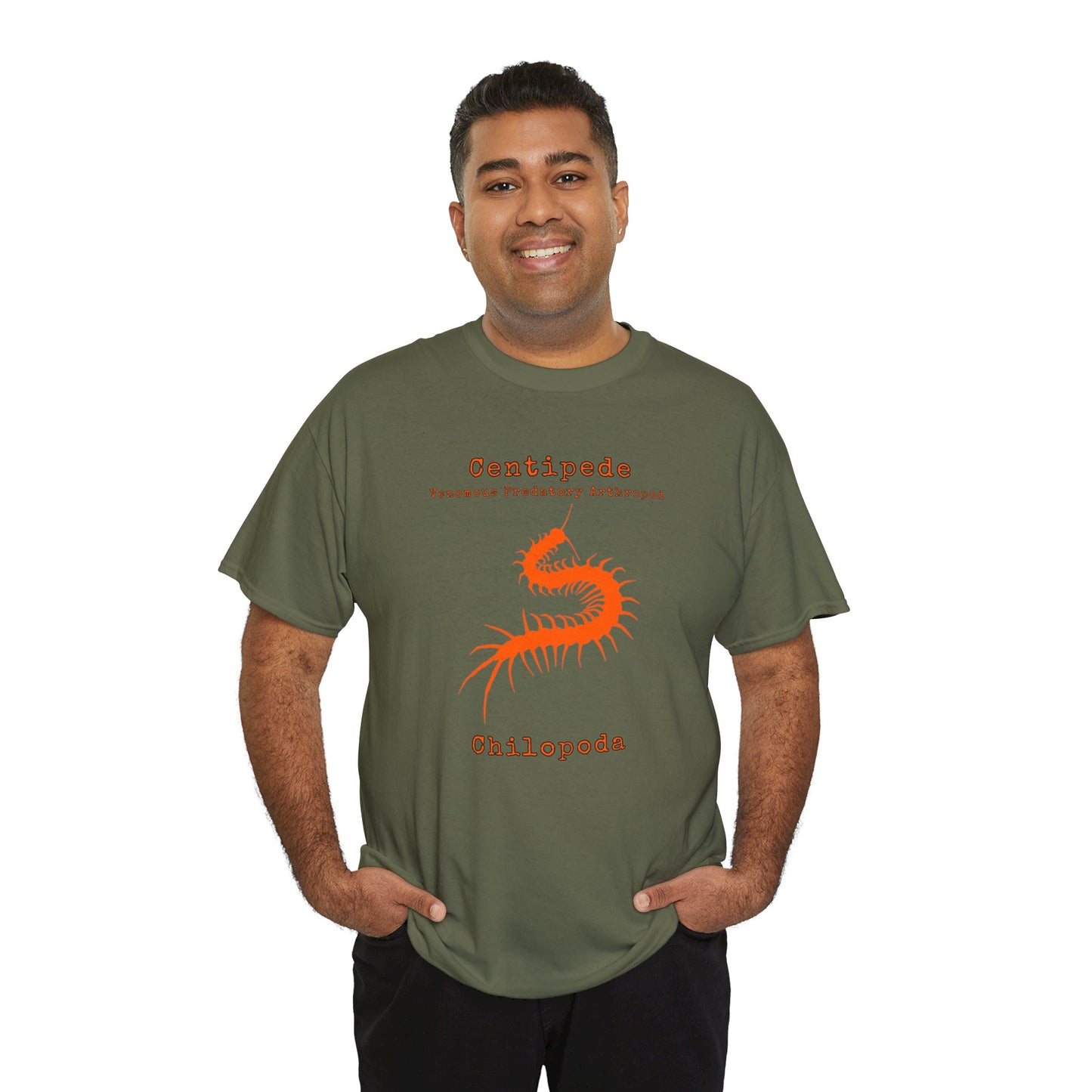 Centipede with Scientific Names T-shirt